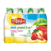 Lipton Iced Tea Diet Green Tea w/Mixed Berries 12 Pk Full-Size Picture